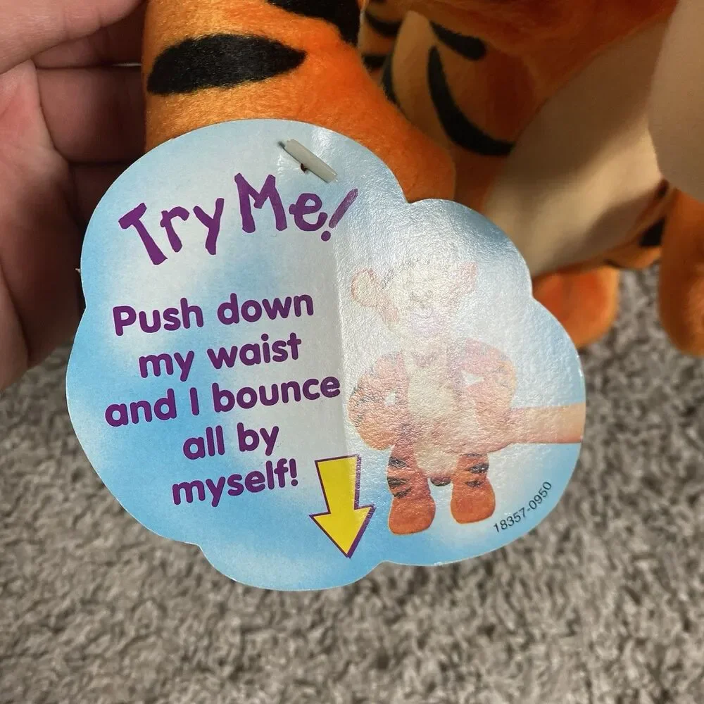 Vintage Tigger Talking & Bouncing 1998 Excellent B86 - New/Working